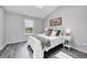 Bright bedroom with a skylight, complemented by modern finishes and natural light at 9467 W Ontario Dr, Littleton, CO 80128