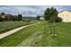 Scenic pathway offering a tranquil and picturesque walking experience at 9467 W Ontario Dr, Littleton, CO 80128