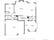 Layout of the first floor with living room, kitchen, office, and garage dimensions at 228 Horizon Ave, Erie, CO 80516