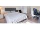 Cozy bedroom with a comfortable bed, and a well-lit desk, perfect for work and relaxation at 1456 Sepia Ave, Longmont, CO 80501