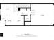 Layout of the entry, living and dining rooms, kitchen, bath and garage of the townhome at 1456 Sepia Ave, Longmont, CO 80501