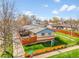 Charming single-story home with brick and siding, lush lawn, and blue trim at 4201 Shoshone St, Denver, CO 80211