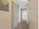 Hallway featuring a closet and doorway at 4747 S Balsam Way # 104, Littleton, CO 80123