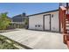 Backyard with concrete patio area; room for activities at 17979 E Oxford Pl, Aurora, CO 80013