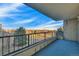 Enjoy scenic views from this condo's private balcony, a great place to relax and unwind with room for chairs at 13961 E Marina Dr # 409, Aurora, CO 80014