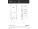 A detailed floor plan showcasing the layout of a two-story home with 3 beds and 2.5 baths at 8949 Yellowcress St, Littleton, CO 80125