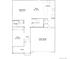 Detailed floor plan of the home's first floor, including dimensions for each room at 687 Raindance St, Erie, CO 80516