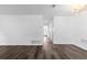 Bright living room with wood-style flooring creating a modern and inviting atmosphere at 7220 S Gaylord St # G17, Littleton, CO 80122