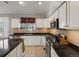 Well-equipped kitchen with dark countertops and stainless steel appliances at 5660 S Eaton St, Littleton, CO 80123