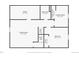Basement floorplan showing the layout of the living spaces, study, and utility room at 3750 S Fairplay Way, Aurora, CO 80014