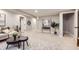 Open living area with modern furniture and decorative accents at 3750 S Fairplay Way, Aurora, CO 80014