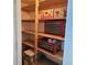 Pantry with shelving at 7185 S Gaylord St # A, Littleton, CO 80122