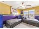 Bedroom decorated with Los Angeles Lakers theming at 2627 Hillcroft Ln, Castle Rock, CO 80104