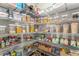 Well-organized walk-in pantry with shelving, offering ample storage for kitchen essentials at 2627 Hillcroft Ln, Castle Rock, CO 80104