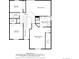 Detailed second-floor plan showcasing the layout of the primary bedroom, bathroom, and additional bedrooms at 10052 Sage Sparrow Ct, Highlands Ranch, CO 80129