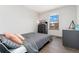 Cozy bedroom with a queen bed and neutral color scheme at 96 S Lindsey St, Castle Rock, CO 80104