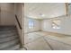 Unfinished basement with concrete flooring and windows with a view at 5722 Farrier Pt, Castle Rock, CO 80104