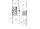 Detailed floor plan showcasing a gourmet kitchen, primary bedroom, and two-car garage at 4601 Thistle Dr, Brighton, CO 80601