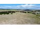 Expansive land with trees and mountain views under a blue sky with sparse clouds at 1740 Michael Gates Dr, Parker, CO 80138