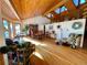Sunlit dining room with hardwood floors and high ceilings at 1740 Michael Gates Dr, Parker, CO 80138