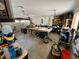Spacious garage with ample workspace, tool storage, and room for motorcycles or other equipment at 1740 Michael Gates Dr, Parker, CO 80138