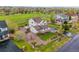 The property features meticulous landscaping and a well-maintained lawn, enhancing its curb appeal at 42225 Kingsmill Cir, Elizabeth, CO 80107