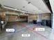 Spacious 952 sq ft garage, dimensions 24' x 39', suitable for workshop or multi-car parking at 42225 Kingsmill Cir, Elizabeth, CO 80107