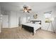 Comfortable main bedroom with lots of natural light at 42225 Kingsmill Cir, Elizabeth, CO 80107