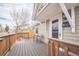 Inviting front porch with stylish seating, offering a welcoming entrance to the home at 3656 W 77Th Ave, Westminster, CO 80030