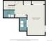 Floor plan featuring bathroom, laundry and a recreation room at 17595 E Wesley Pl, Aurora, CO 80013