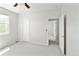 Bedroom with a ceiling fan and an open doorway to another room at 10511 Jaguar Gln, Lone Tree, CO 80124