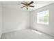 Bright and open bedroom with a ceiling fan and lots of light at 10511 Jaguar Gln, Lone Tree, CO 80124