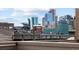 Rooftop deck offers a stunning view of the city skyline at 2900 Inca St # 7, Denver, CO 80202
