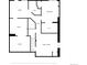 Detailed floor plan showing the layout of the basement with Gathering room, bedroom, and electrical room at 3738 Black Feather Trl, Castle Rock, CO 80104
