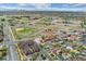 Aerial view of home in residential area close to baseball fields and other amenities at 701 Emporia St, Aurora, CO 80010
