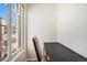 Bright office space features a large window and hard wood floors; perfect for working from home at 1137 N Sherman St # 16, Denver, CO 80203