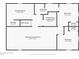 Basement floor plan featuring laundry room, bathroom, storage, utility room, entertainment room, and two bedrooms at 2237 S Lowell Blvd, Denver, CO 80219