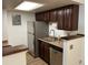 Functional kitchen featuring stainless steel appliances and laminate countertops at 8555 Fairmount Dr # A108, Denver, CO 80247