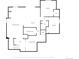 Lower level plan; recreation room, exercise area at 9524 Fork Bluff Pt, Lone Tree, CO 80124