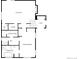 Layout of the home's second floor including the living room, laundry, and primary bedroom at 1394 E Panama Dr, Centennial, CO 80121