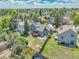 Aerial view of backyard featuring a deck and fencing on a sunny day at 778 S Fairplay Ct, Aurora, CO 80012