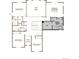Second-floor floor plan featuring primary bedroom with ensuite bath and walk-in closet at 39162 Clymer St, Elizabeth, CO 80107