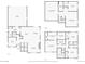 Floor plan showing the layout of the home including basement, first floor, and second floor at 9378 E 60Th Pl, Denver, CO 80238