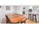 Inviting dining room adjacent to kitchen with hardwood floors and plenty of seating at 2222-2224 Hooker St, Denver, CO 80211