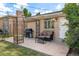 Charming patio with barbecue, seating, and brick detail, perfect for outdoor entertaining at 216 Hemlock, Broomfield, CO 80020