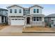Charming two-story home with a covered porch and a two-car garage at 8205 Cokedale Cir, Littleton, CO 80125