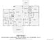 Detailed floor plan showcasing the layout, including bedrooms, living areas, and kitchen at 4401 Sombrero Cir, Littleton, CO 80123