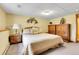 Basement bedroom featuring comfortable furnishings, a neutral color scheme, and ample lighting at 4700 Homestead St, Bow Mar, CO 80123