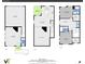Three-story home floor plan, showing a garage, living room, kitchen, bedrooms, and bathrooms at 1651 Aspen Meadows Cir, Denver, CO 80260