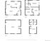 Multi-level home floor plan, including a basement, Gathering room, and multiple bedrooms at 1651 Aspen Meadows Cir, Denver, CO 80260